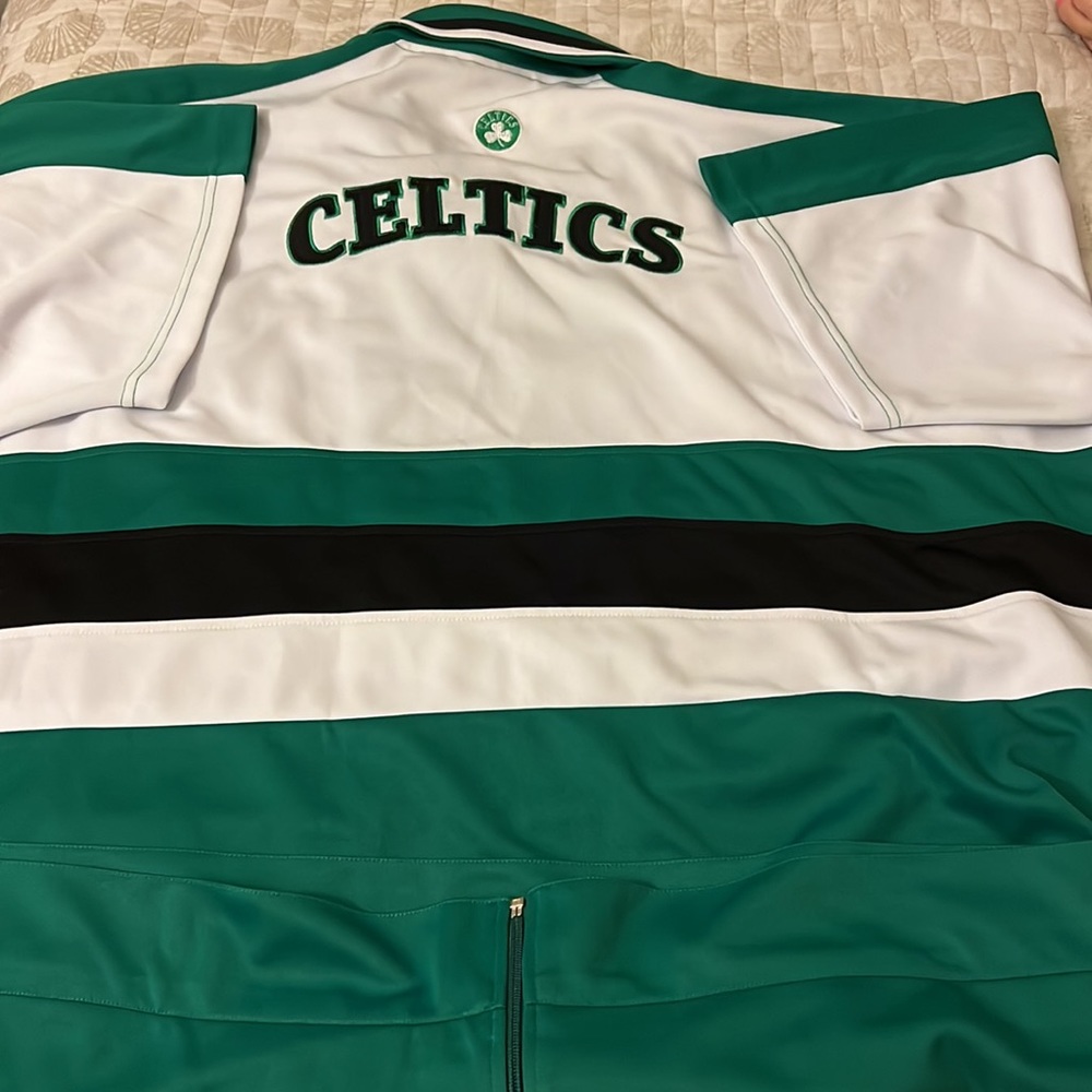 Dunk NBA 5xl Kelly green, white black, full zip jacket n zip on both pants legs - Picture 4 of 4